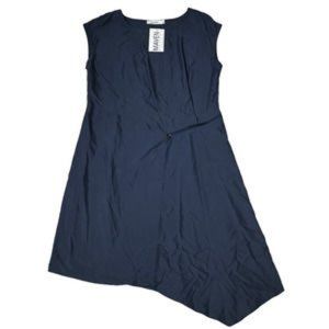 MOD REF Dress Milo Zipper Detail Sleeveless Navy Blue NWT Womens Size L